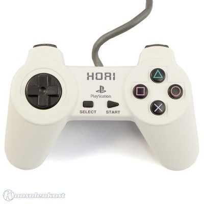 PS1 - Wired Controller / Pad #weiß Horipad PS / SLPH 00032 [Hori]