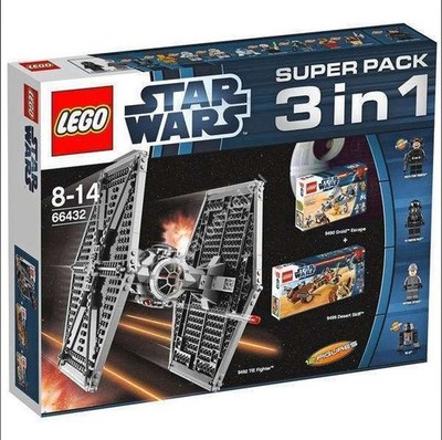 LEGO 66432 Star Wars 3in1 Super Pack (9492, 9490, 9496) *RARITÄT*SAMMLERSTÜCK