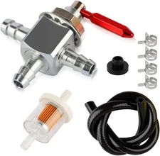 Two-Way 1/4" Fuel Shut Off Valve for Exmark Hustler 1-633347 745059 Scag... 