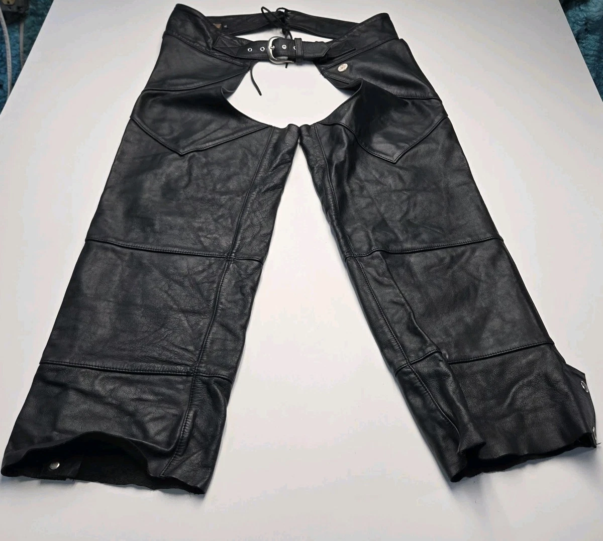 Leather Size XL Motorcycle Chaps for sale | eBay