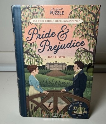 Pride & Prejudice Double-Sided 252 Piece Jigsaw Puzzle Professor Puzzle New