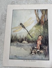 8 Repro Colour Plates From 1915 Water Babies drawn by Mabel Lucie Atwell