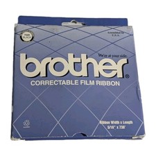 Brother 7020 Black Correctable Film Ribbon Typewriter 5/16" x 738' Vintage