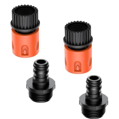 LKBVSLBL. Quick Connect Flush Kit (2-Pack, Orange) for two, Two Orange