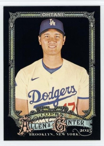 2025 Topps Allen & Ginter X Shohei Ohtani #132 qf6