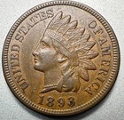 1893  INDIAN CENT  AU   #1560