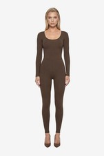 Aritzia Wilfred Free Maxe Jumpsuit NWT Color Brown MSRP 98.00