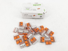 Box of 30 New Wago 221-613 Lever-Nuts Conductor Compact Wire Connectors 10AWG