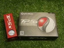 TaylorMade TM24 TP5x White Golf Balls 1 Dozen New