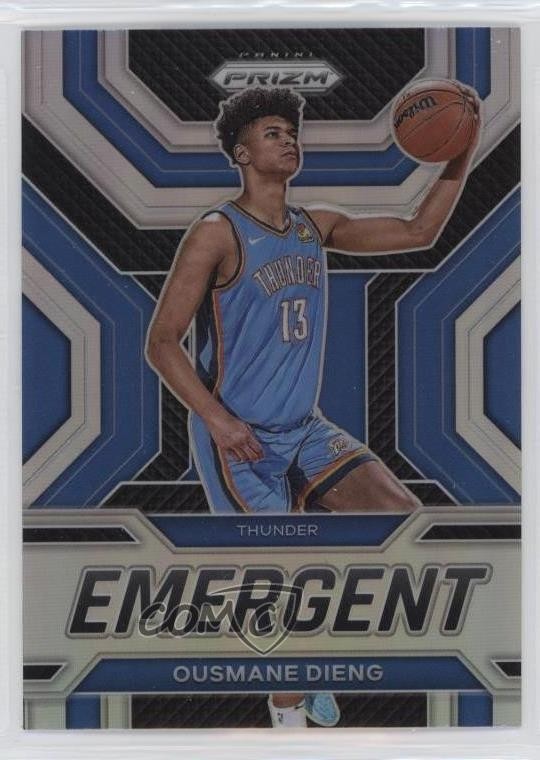 2022-23 Panini Prizm Emergent Silver Prizm Ousmane Dieng #14 Rookie RC 1d7i