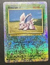 Nidoran Legendary Collection Reverse Holo “Firework Holo” 83/110 (106) on eBay