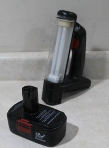 TESTED Craftsman C3 19.2v Volt Fluorescent Worklight w/ Battery 315.114073