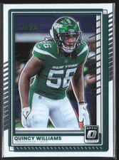 2025 Donruss Optic Quincy Williams #116