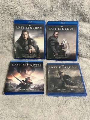 The Last kingdom Seasons 1-4 Blu-Ray - DTS Master Audio Season 4 Sealed