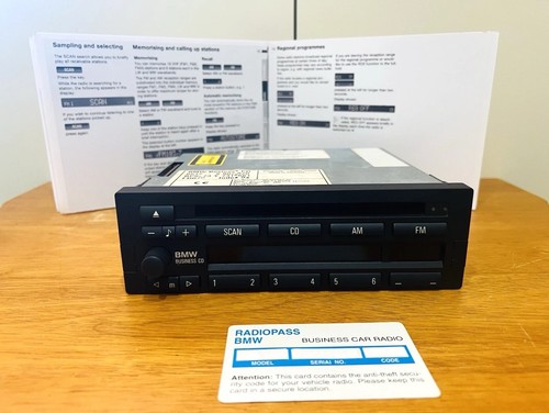 BMW CD43 CD PLAYER RADIO STEREO E30 E31 E34 E36 325 540 840 M3 Z3 CODE MANUAL - Picture 7 of 12