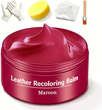 Leather Recoloring Balm, Leather Vinyl Color Restorer Conditioner Repairs Fa