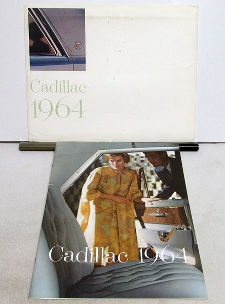 1964 Cadillac Fleetwood 62 Deville Series Prestige Sale Brochure W/Env Orig
