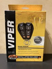 G Viper Remote Start System Sealed Box 2 Remotes 4105VB