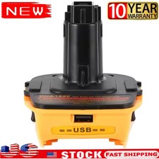 USB 18V To 20V MAX DCA1820 Battery Adapter For Dewalt Li-ion Tools Converter