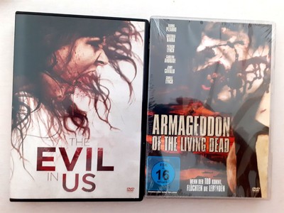 2x Zombiehorror The Evil in Us & Armageddon of the Living Dead (DVD) Horror