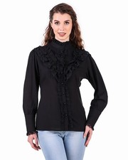 Women's Steampunk Victorian Renaissance Shirt Blouse