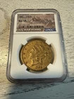 1863 S $20 Gold Liberty Coin