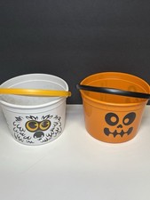 McDonald  s Happy Meal Halloween Buckets 2023 Skeleton Pail  2024 Boo Bucket