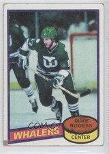 1980-81 Topps Scratched Mike Rogers #143 0a1