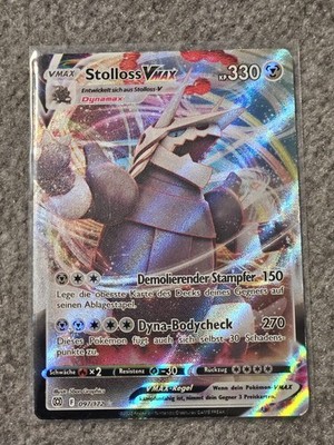 Pokémon Strahlende Sterne Stolloss VMAX 097/172 TCG Karte