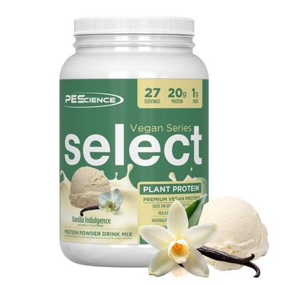 PEScience Select Vegan Protein Powder Plant Based Gluten Free 27 Servings