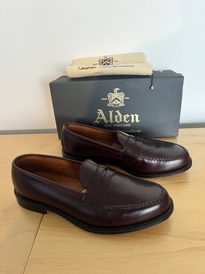 Alden 984 Burgundy Calfskin LHS / Penny Loafer | Alden Model Project