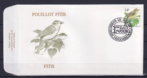 [LM79632] Belgium N°2623FDC Buzin Birds First Day Cover COB € 6,00 SUPERB