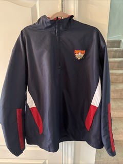 Chaqueta cortavientos Cooperstown Dreams Park para hombre MLB suéter de béisbol talla 2XL