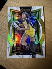 2025 WNBA Select Rickea Jackson White Disco Prizm /99 Sparks #58