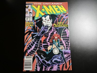 Uncanny X-Men #239 Marvel US Comic 1988 VF 1st Cover App of Mr. Sinister Newsy