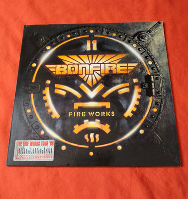 BONFIRE - Fireworks - Vinyl LP - MSA Records 1987