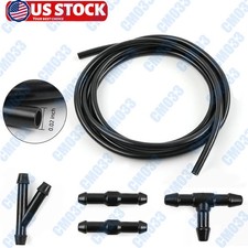 Washer Nozzle Spray Pump Hose Wiper Tube Headlight Pipe Front Rear Windshield