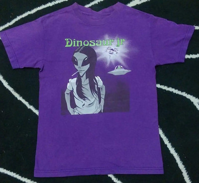 Dinosaur Jr A L I E N T-shirt Purple Short Sleeve All Sizes S-5XL