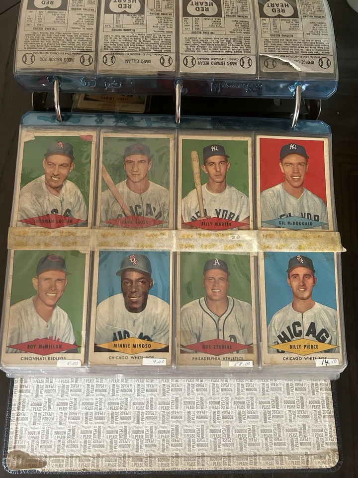 Lot of 401 Baseball Cards MLB Ted Williams Roberto Clemente Red Heart Topps More - Image 3 of 4