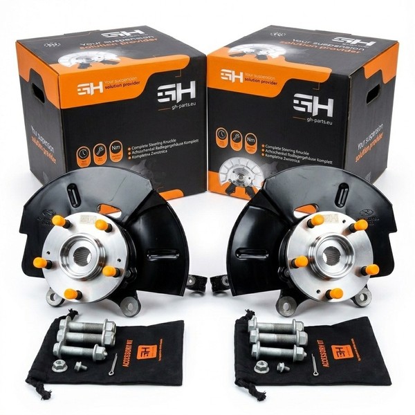 2X RadlagergehäUse Komplett Vorne FüR Hyundai IX35 (Lm) 1.6 GDI,2.0 CVVT,2.0 GDI-image