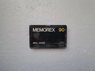 Vintage Audio Cassette MEMOREX MRX3 90 From 1978 - Excellent Condition !