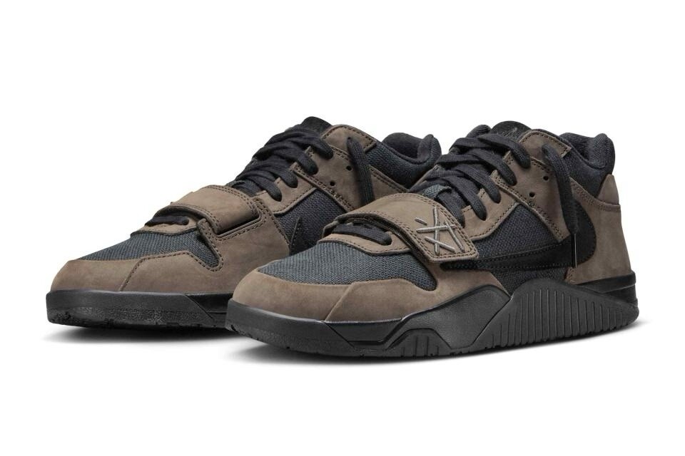 Travis Scott CJ1 T-REXX DARK MOCHA/BLACK-SAIL Size 12