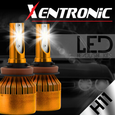 2x Cree 252W 25200LM H11 H8 H9 LED Headlight Kit 6500K White Bulbs High Power