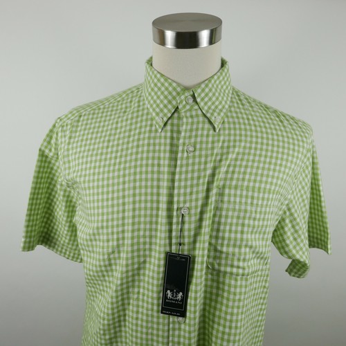 NEW Domani Mens Polyester Blend SS 