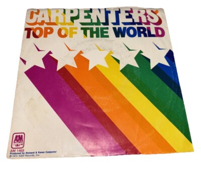 Carpenters - Top Of The World / Heather On A&M Records W/Picture