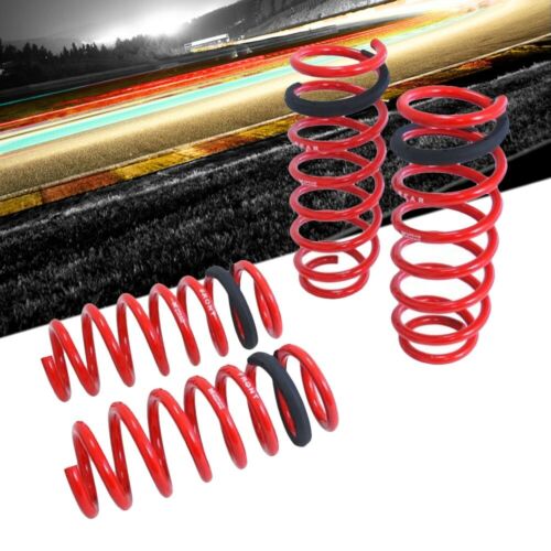 Megan Racing Red Euro-Version Coil Lowering Springs For 11-16 BMW F10 5-Series - Picture 1 of 4
