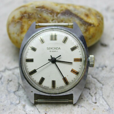 Raketa Vintage Seconda Uhr Herren Armbanduhr Gewartet Geschenk für Herren