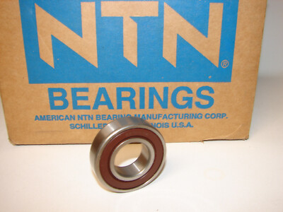 NTN 6205LLU Sealed Radial Deep Grove Ball Bearing (25x52x15) 6205LLUAC4 (Qty-1)