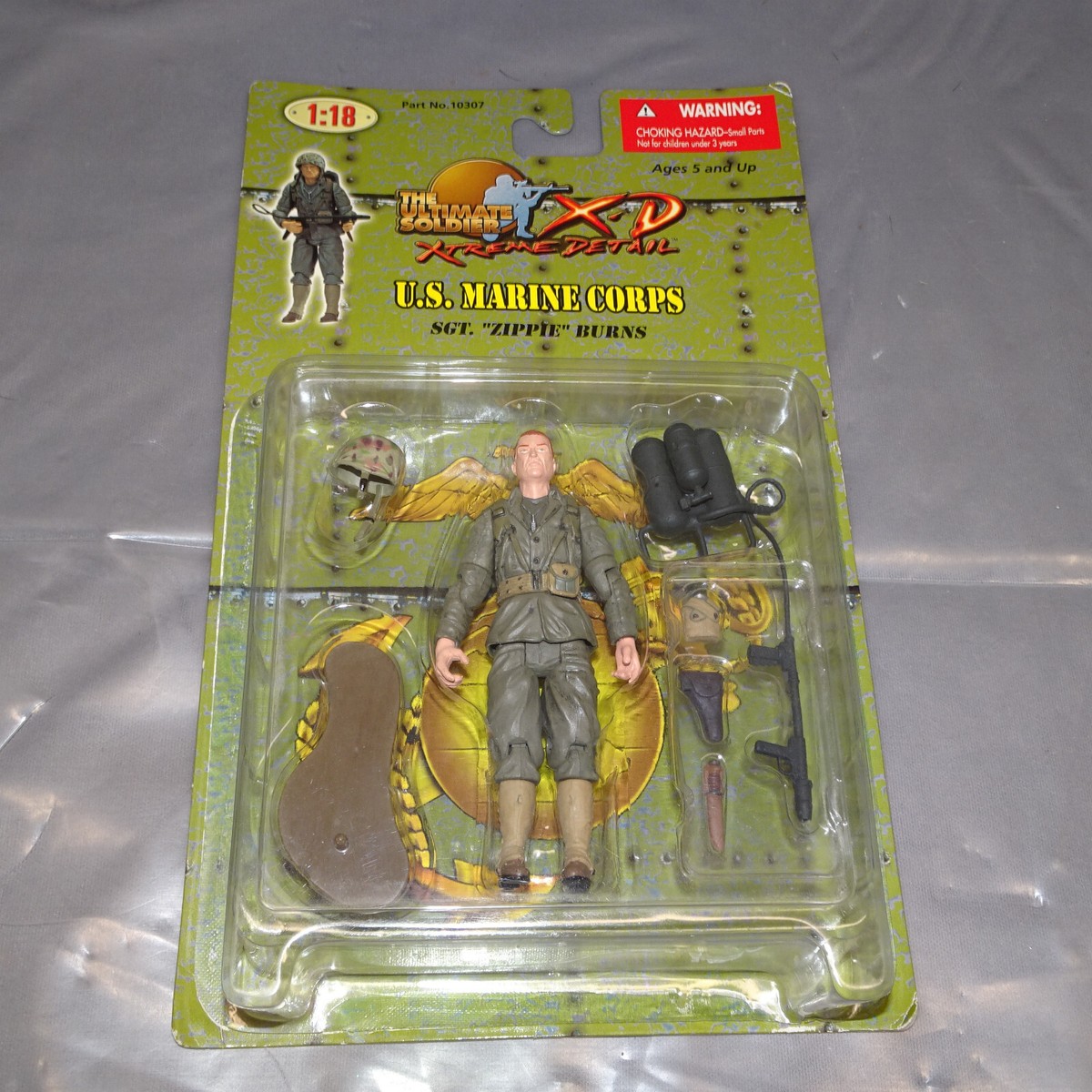 21st Century Toys The Ultimate Soldier X-D U.S.M.C. SGT. ZIPPIE