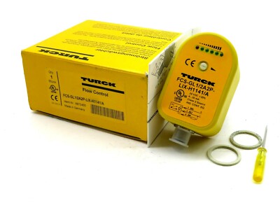 NEW TURCK FCS-GL1/2A2P-LIX-H1141/A FLOW METER 6870455 FCSGL12A2PLIXH1141A